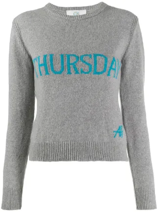 Alberta Ferretti Thursday Intarsia 