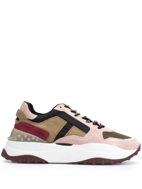 Click to view more detailed imagery on our partner's website Tod's Logo Lace Low Top Sneakers In Llke Multicolor