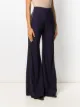 Chloé side stripe flared trousers