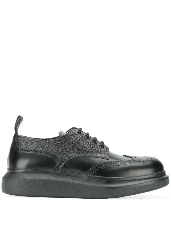 Sneakers Alexander McQueen oversize 553680WHGP51070 black - white |  FRMODA.com