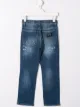 Image 2 of Dolce & Gabbana Kids distressed regular jeans