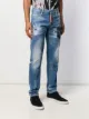 Dsquared2 جينز بخصر منخفض وتأثير ممزق