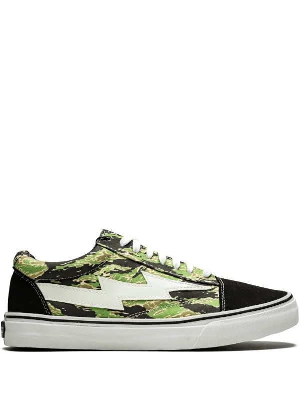 khaki green vans