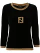Image 1 of Fendi Pre-Owned long sleeve logo top