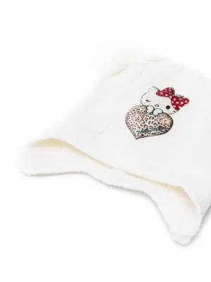 Bianco Berretto Teddy con ricamo Farfetch Accessori Cappelli e copricapo Berretti 