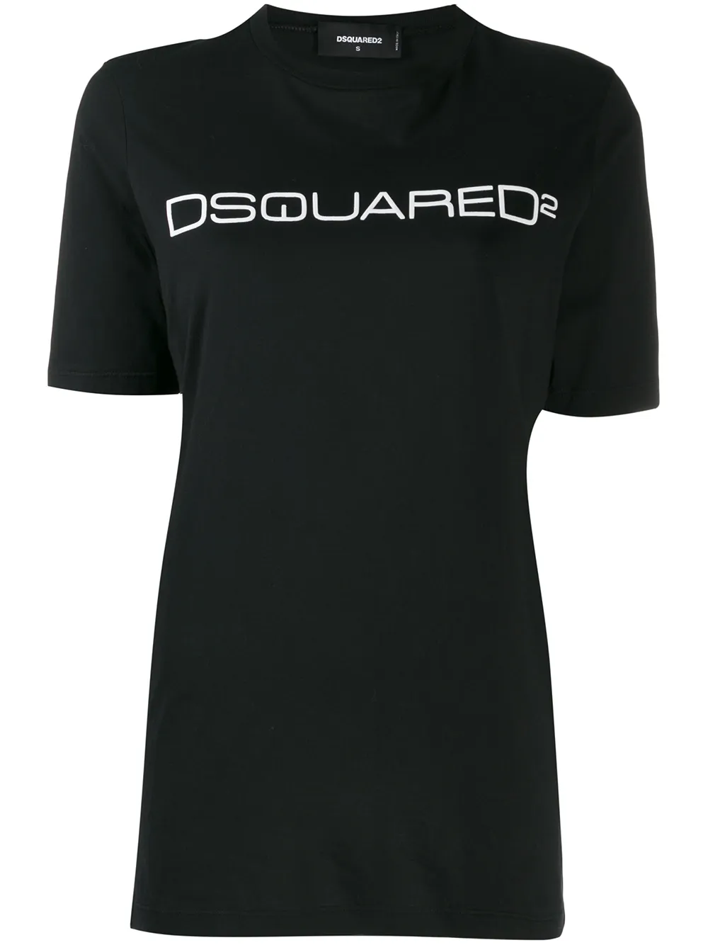 DSQUARED2 logo print T-shirt | Black | Image 1