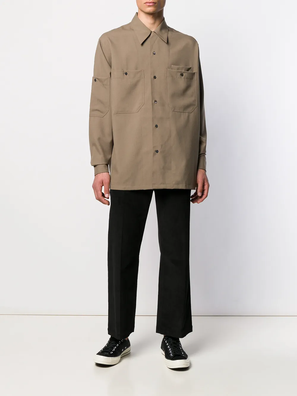 Marni Pressed Tropical Wool Shirt - Farfetch