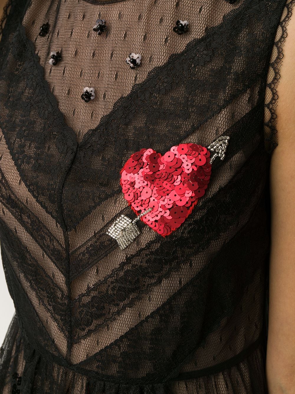 red valentino heart dress