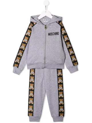 moschino tape logo tracksuit