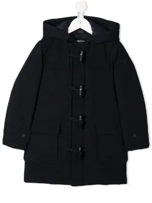 girls armani coat