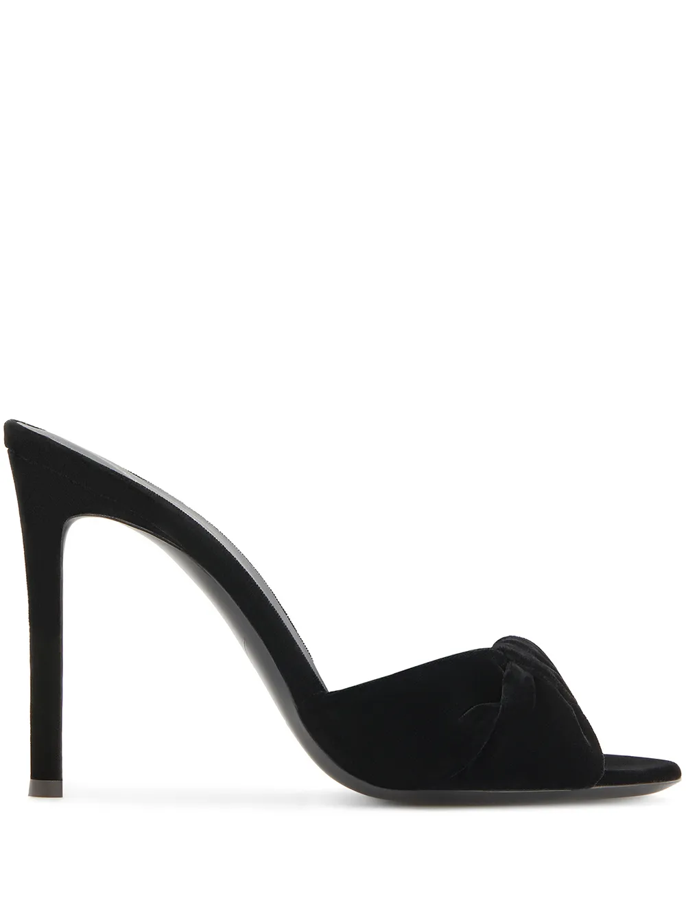 Click to view more detailed imagery on our partner's website Giuseppe Zanotti Cecily Mules In Black