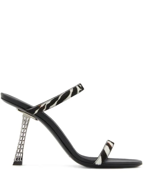 Giuseppe Zanotti Farrah zebra sandals