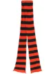 Image 1 of La Doublej striped knit skinny scarf