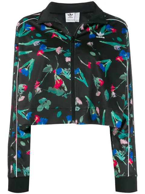 adidas originals women's bellista floral track jacket