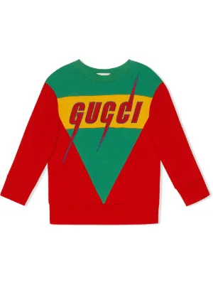 gucci children's sweatshirt with leopards