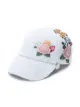 Image 1 of Monnalisa faux-shearling floral cap