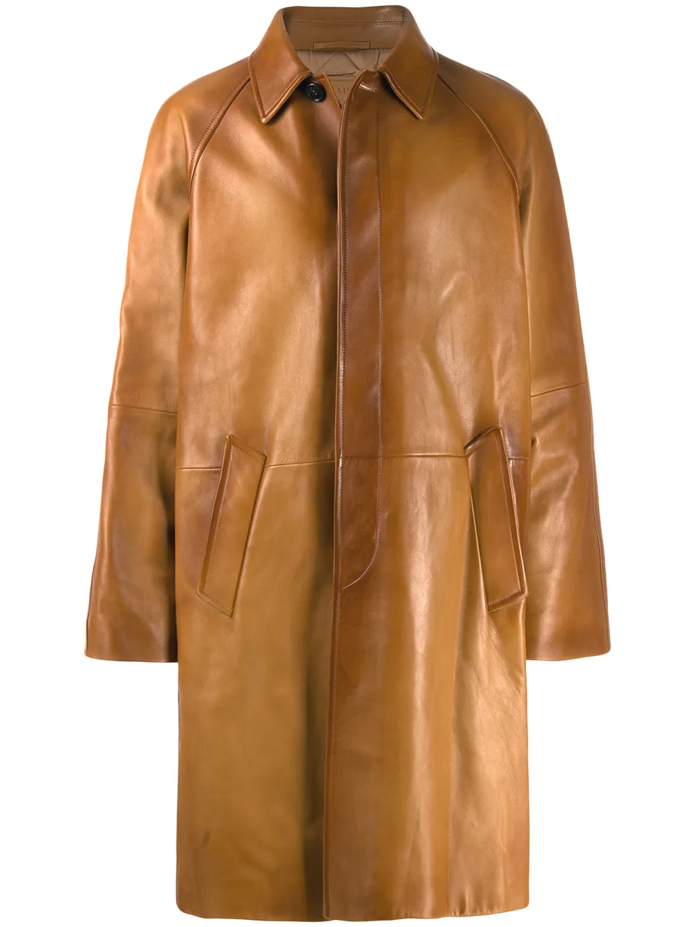 single breasted overcoat