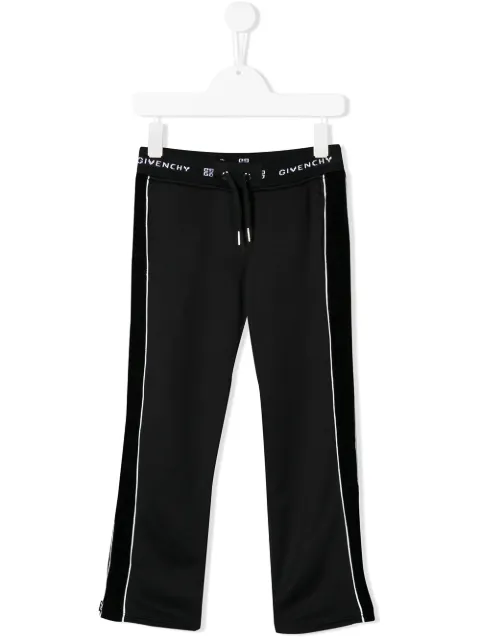 Givenchy Kids 4G logo track trousers