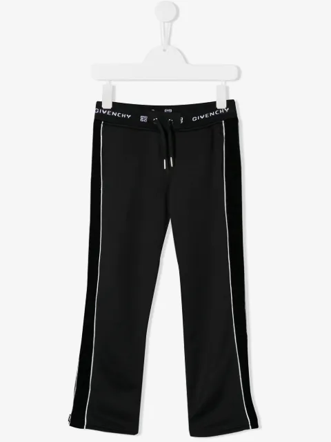 Givenchy Kids 4G logo track trousers