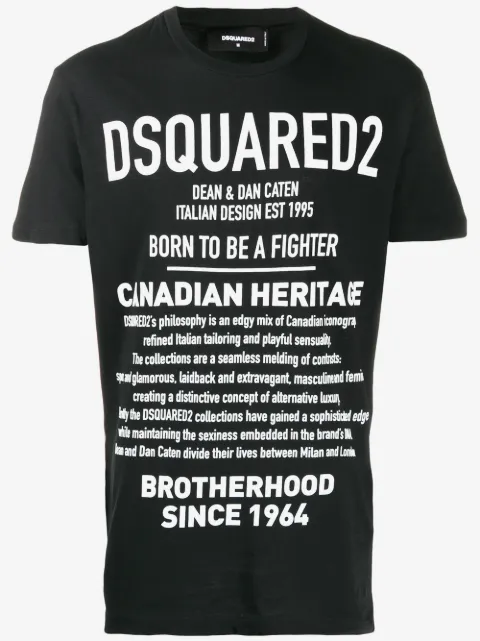 DSQUARED2 playera con logo