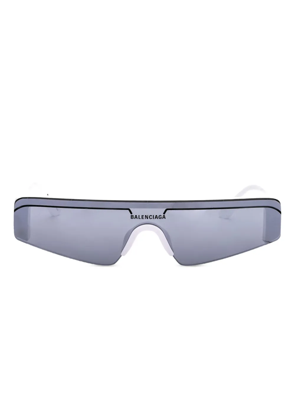 Balenciaga Eyewear Occhiali da sole Ski | bianco | Image 1