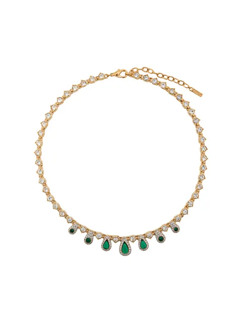 Susan Caplan Vintage 1980's D'Orlan teardrop necklace