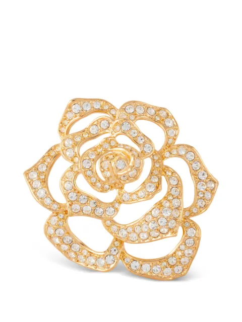 Susan Caplan Vintage 1990's Elizabeth Taylor flower brooch