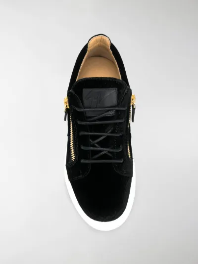 Giuseppe Zanotti zip detail sneakers 