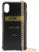 Image 1 of Moschino logo iPhone XS/X case