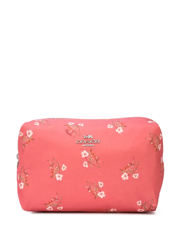 Coach Fl Boxy Makeup Bag Farfetch Coach Fl Boxy Makeup Bag Farfetch