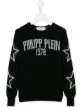 الصورة 1 من Philipp Plein Junior كنزة بنجوم مرصعة