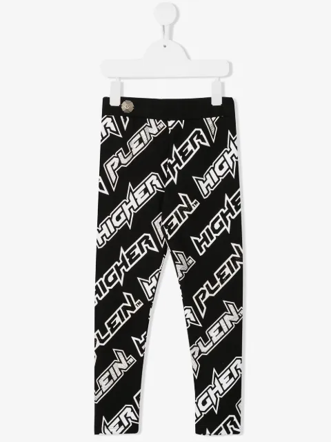 Philipp Plein Junior Space Plein jogging leggings