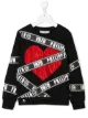 الصورة 1 من Philipp Plein Junior كنزة بشعار