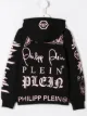 Image 2 of Philipp Plein Junior hooded sweat-jacket