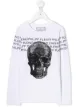 الصورة 1 من Philipp Plein Junior تيشيرت بجمجمة مزينة