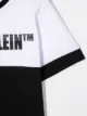 Philipp Plein Junior تيشيرت برقبة مقفولة وشعار