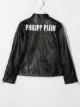 الصورة 2 من Philipp Plein Junior سترة جلدية ستيتمنت