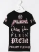 الصورة 2 من Philipp Plein Junior تيشيرت برقبة مقفولة وشعارات