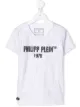 الصورة 1 من Philipp Plein Junior تيشيرت برقبة مقفولة مزين بكريستال