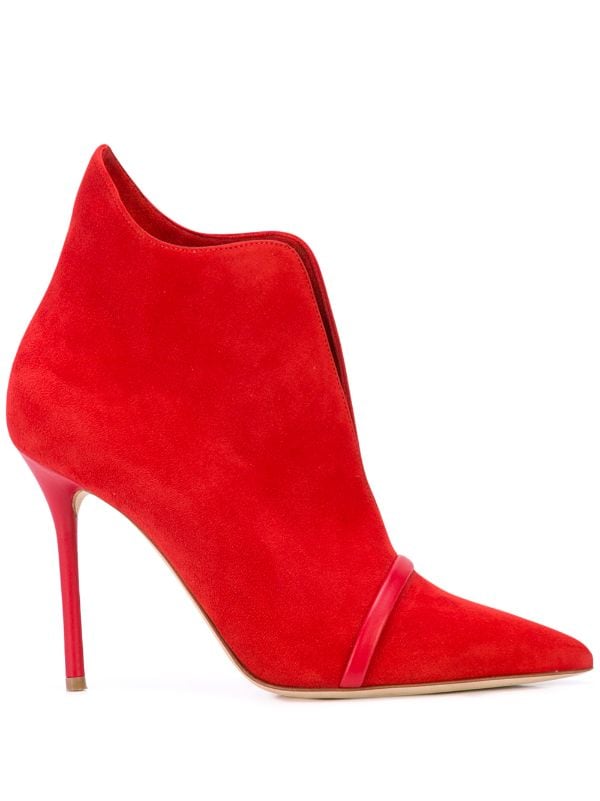 Shop red Malone Souliers Cora pointed 