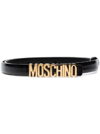 Moschino skinny on sale belt