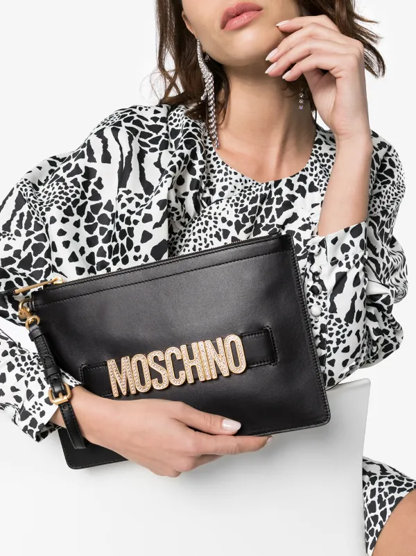 moschino clutch