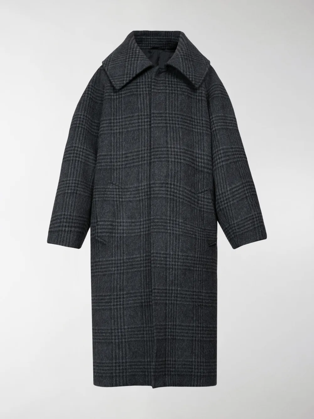 BALENCIAGA INCOGNITO PRINCE OF WALES CHECKED COAT,594880TGU0314226946