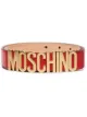 Image 1 of Moschino logo plaque belt