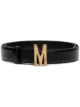 Image 1 of Moschino logo buckle belt