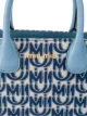 Miu Miu logo jacquard tote