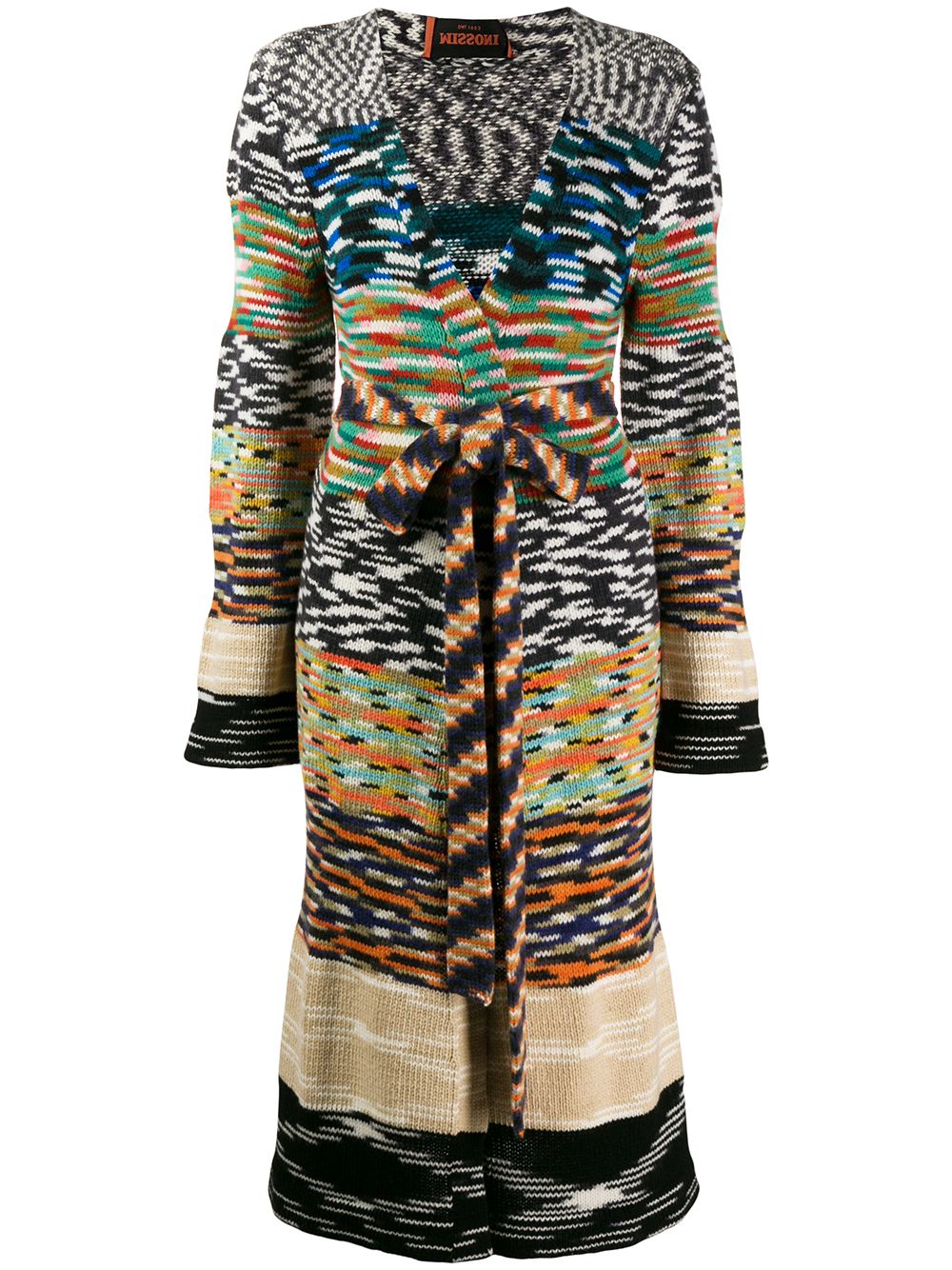 фото Missoni длинный кардиган с узором