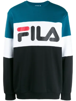 Fila Tröja Med Färgblock Och Logotyp Farfetch Fila Tröja Med Färgblock Och Logotyp Farfetch