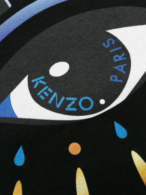 kenzo gradient eye t shirt