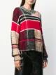 Brognano jersey de punto con diseño patchwork